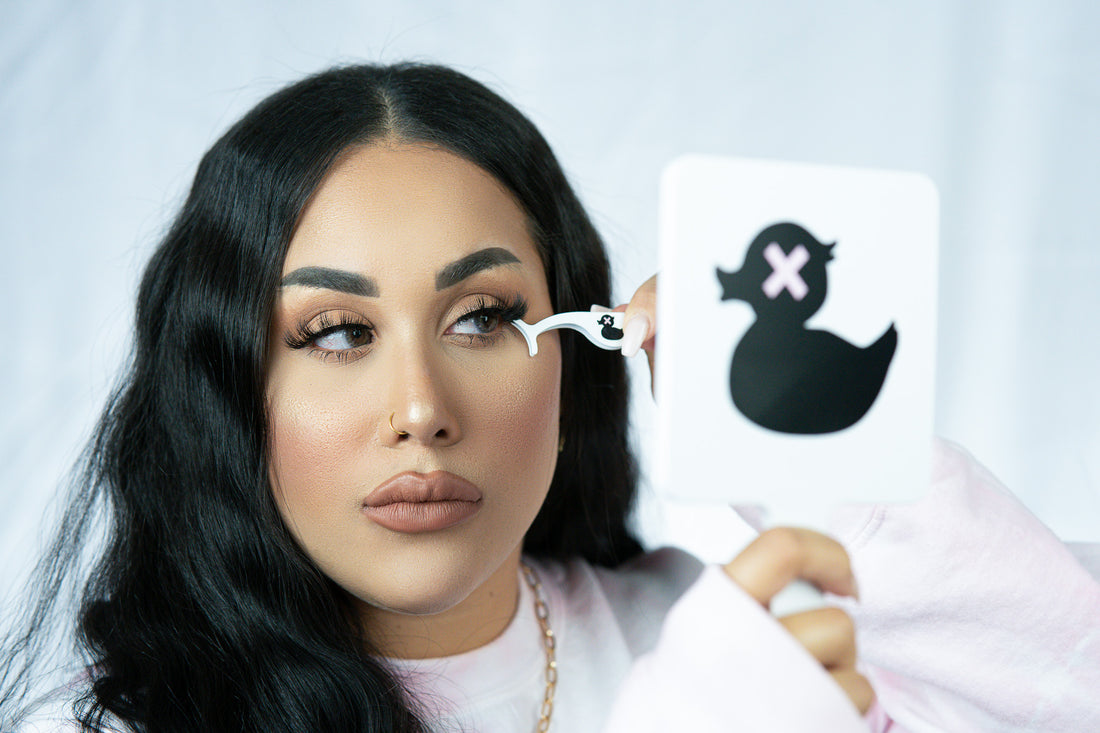 HOW TO APPLY REAL MINK AND FAUX MINK LASHES
