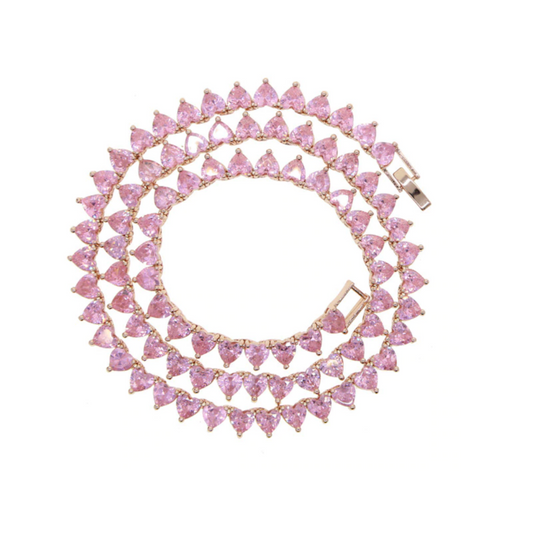 WITH LOVE DIAMOND NECKLACE