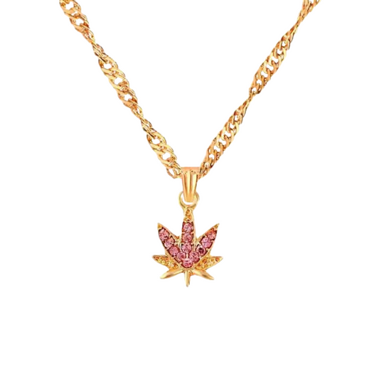CANNABIS NECKLACE