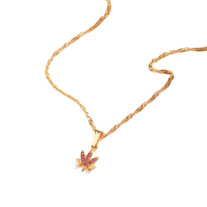 CANNABIS NECKLACE