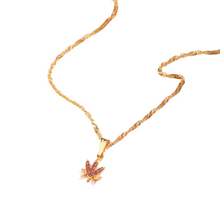 Load image into Gallery viewer, CANNABIS NECKLACE
