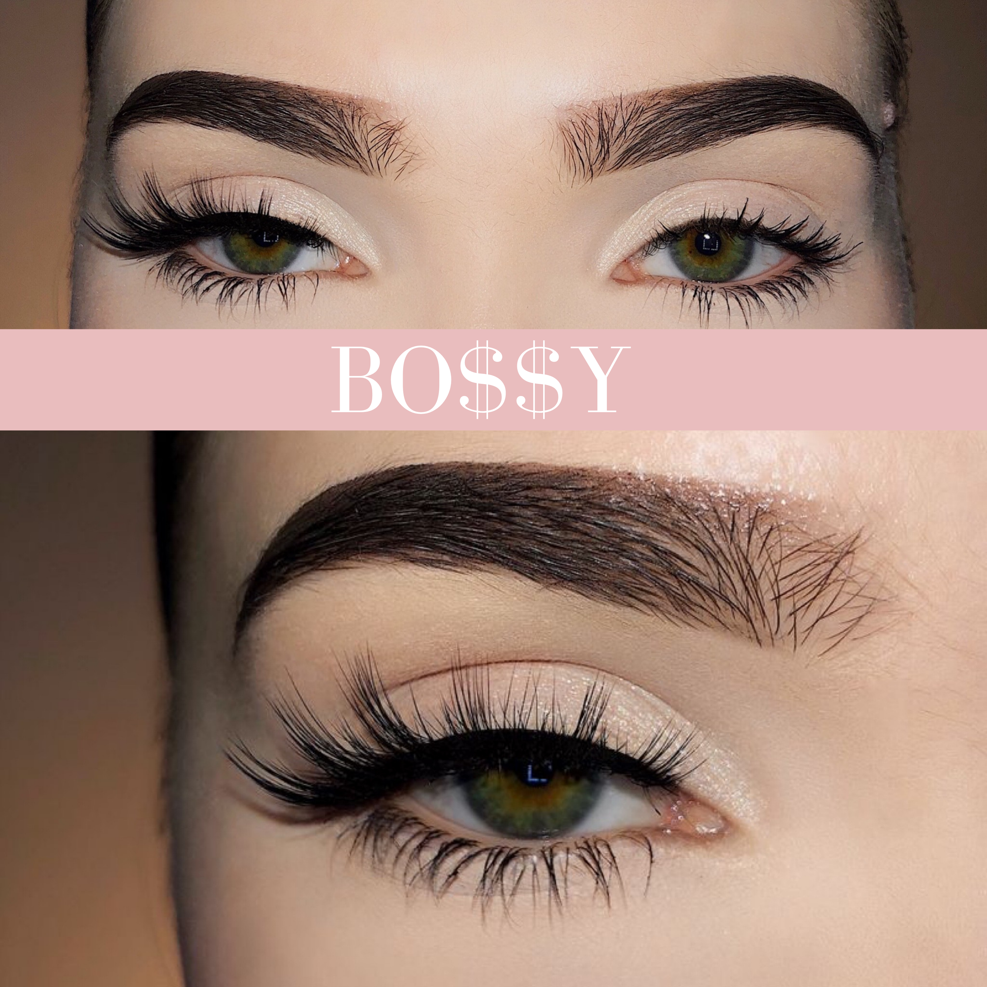 3D FAUX MINK LASHES: BOSSY