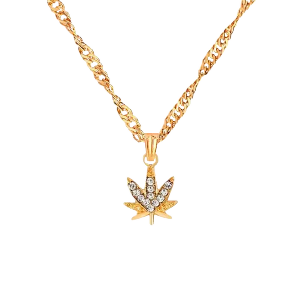 CANNABIS NECKLACE