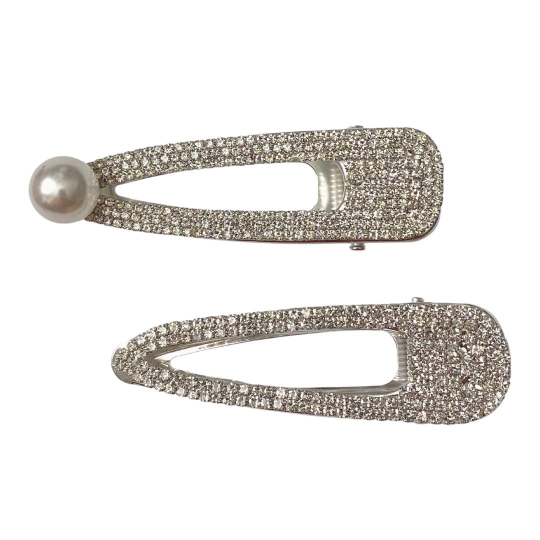 CRYSTAL HAIR CLIPS