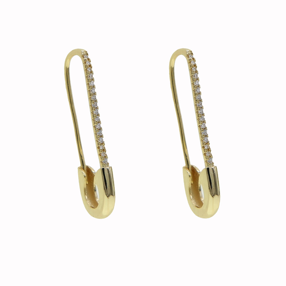 SAFETY PIN EARRINGS
