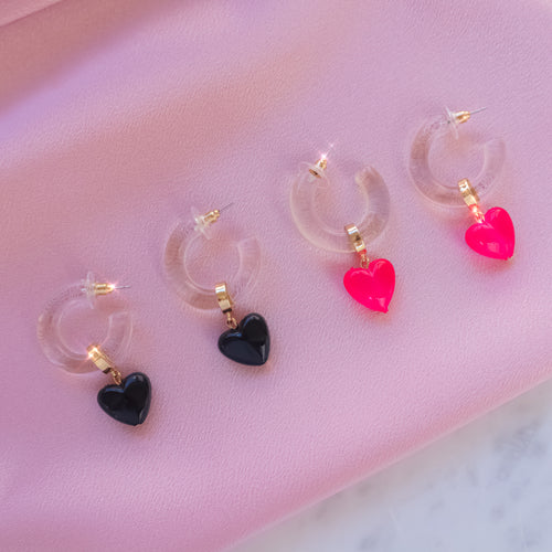 80'S VIBES CHARM EARRINGS