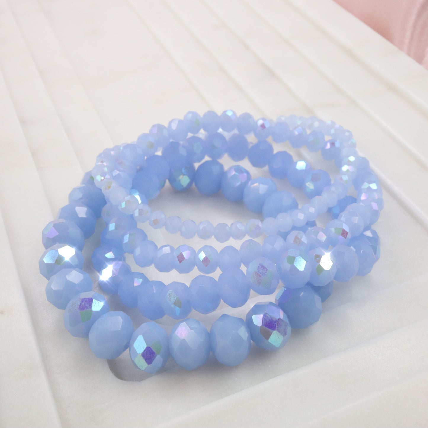 GLASS DOLL BRACELET SET