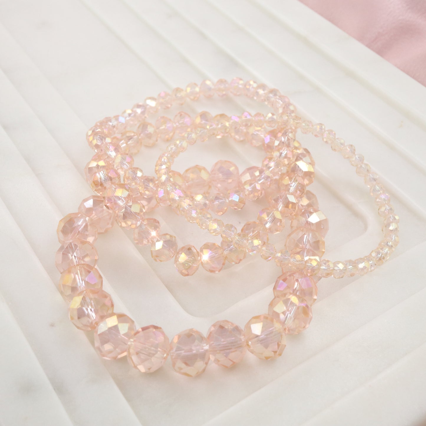 GLASS DOLL BRACELET SET