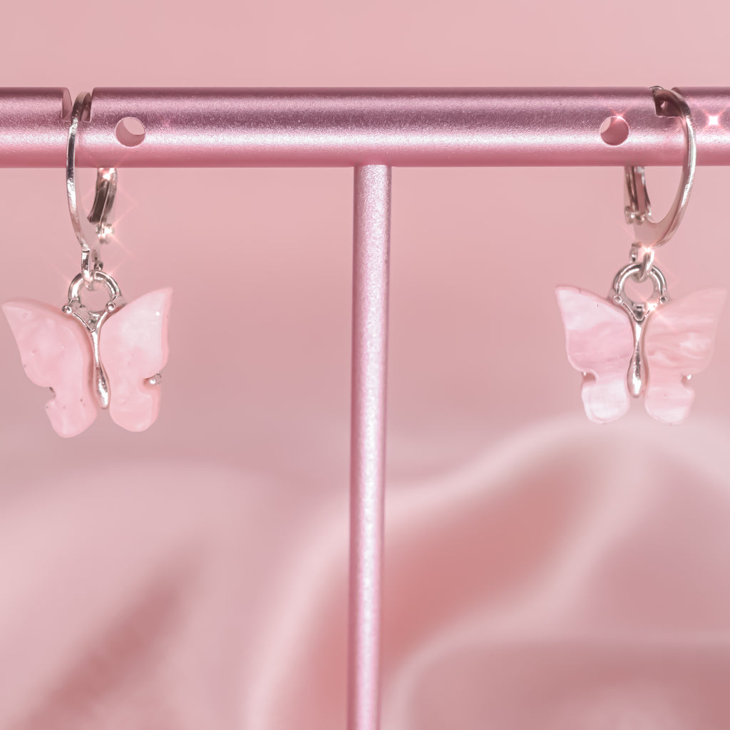 METAMORPHOSIS CHARM HOOPS